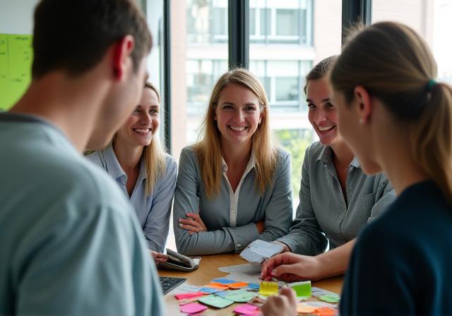 Modern collaborative team in Melbourne